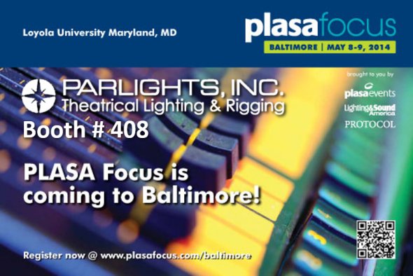 Parlights will be at Plasa Foicus in Baltimore